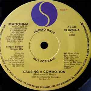 Madonna - Causing A Commotion FLAC