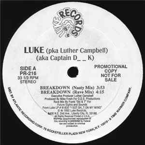 Luke pka Luther Campbell aka Captain D__k - Breakdown FLAC