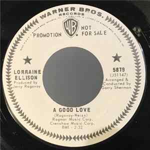 Lorraine Ellison - A Good Love / I'm Over You FLAC