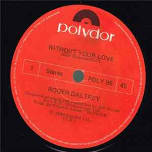 Roger Daltrey - Without Your Love FLAC