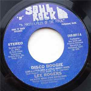 Lee Rogers And White House Staff Boogie Band - Disco Boogie FLAC