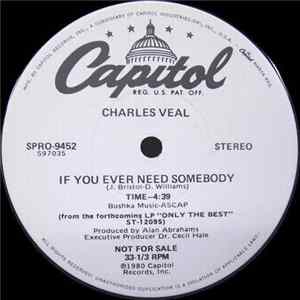 Charles Veal - If You Ever Need Somebody / I Believe In You FLAC