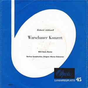 Richard Addinsell ; Willi Stech, Berliner Symphoniker, Werner Eisbrenner - Warschauer Konzert FLAC