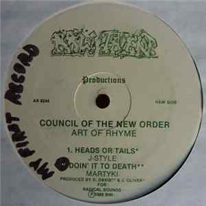 Council Of The New Order - Art Of Rhyme FLAC