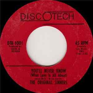 The Original Sinners - I'll Be Home / You'll Never Know (What Love Is All About) FLAC