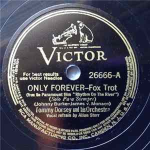 Tommy Dorsey And His Orchestra - Only Forever / Trade Winds FLAC