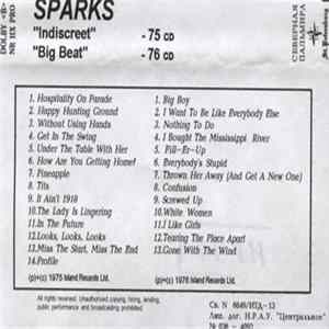 Sparks - Indiscreet / Big Beat FLAC