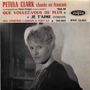 Petula Clark - Que Voulez-Vous De Plus FLAC