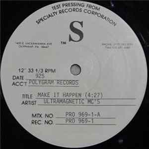 Ultramagnetic MC's - Make It Happen FLAC