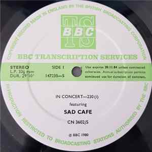 Sad Café - In Concert-230 FLAC