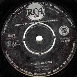 Elvis Presley - That's All Right / Blue Moon Of Kentucky FLAC
