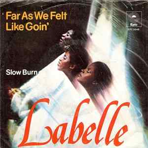 LaBelle - Far As We Felt Like Goin' FLAC