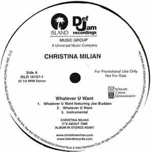 Christina Milian - Whatever U Want FLAC