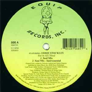 Eddie Stockley - You're All I Need FLAC