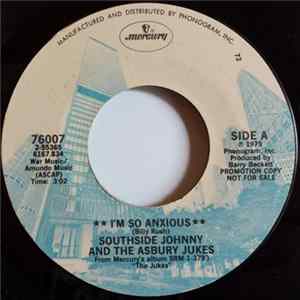 Southside Johnny & The Asbury Jukes - I'm So Anxious FLAC