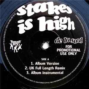 De La Soul - Stakes Is High FLAC
