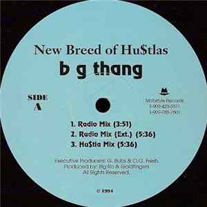 New Breed Of Hu$tlas - B G Thang FLAC