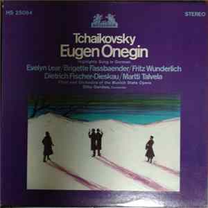 Peter Tschaikowsky, Evelyn Lear, Brigitte Fassbaender, Fritz Wunderlich, Otto Gerdes - Eugen Onegin FLAC