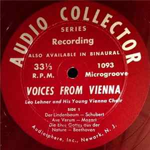 Leo Lehner And His Young Vienna Choir - Voices From Vienna FLAC