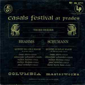 Brahms / Schumann - Casals Festival At Prades. Third Series: Brahms, Schumann FLAC